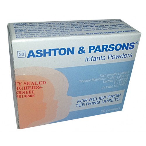 Ashton parsons hot sale infant powder