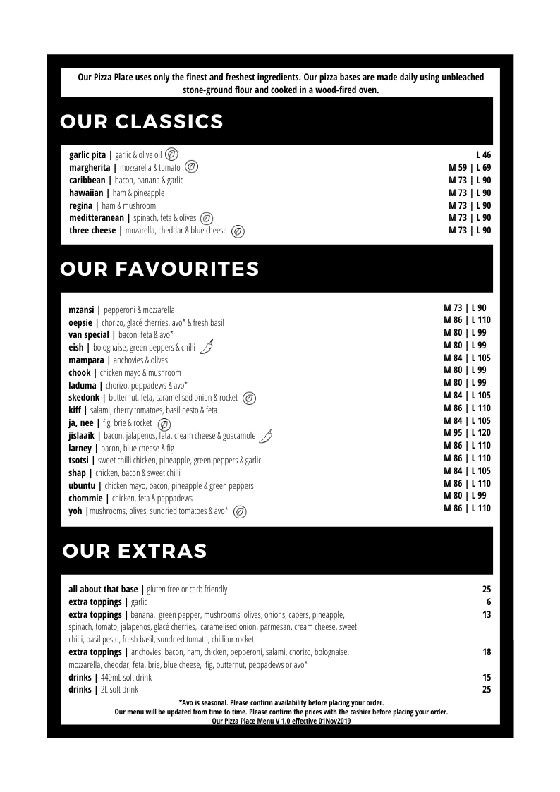 Website Menu