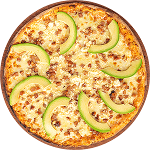 Wood Fired Bacon, Feta & Avo Pizza - Our Pizza Place