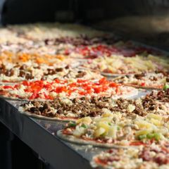 Woodfired Pizza made with Fresh Local Ingredients